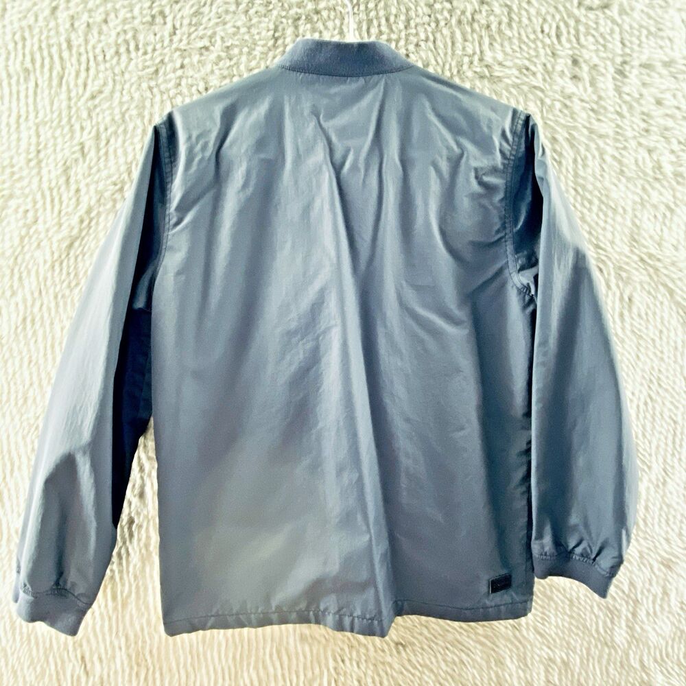 O'NEILL Young Men's Windbreaker Jacket Button Down Breathable Blue XL - Picture 2 of 12